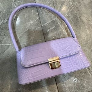 NastyGal shoulder bag in light purple